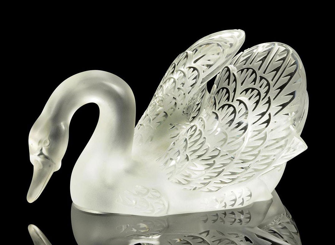 CYGNE TÊTE PENCHÉE CENTREPIECE, NO. 11-615