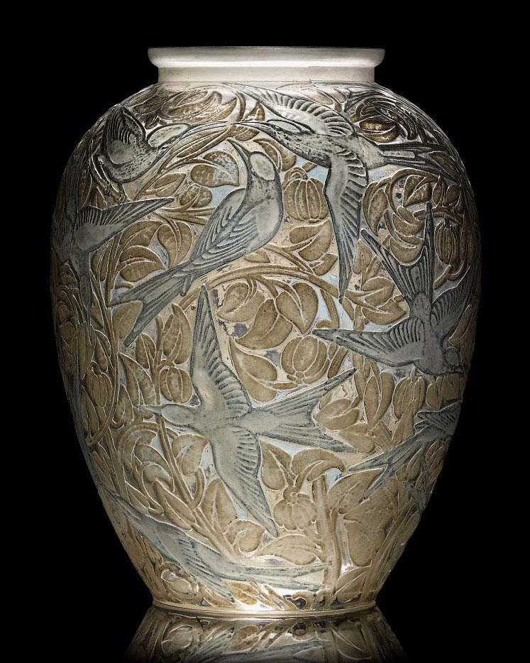 MARTIN-PÊCHEURS VASE, NO. 920