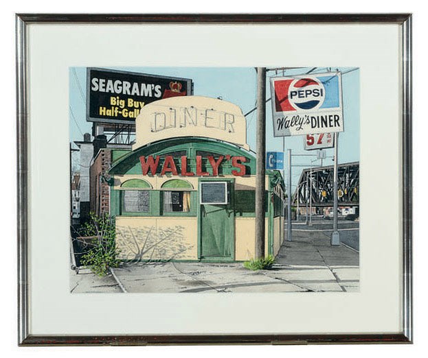 John Baeder (American, b. 1938)