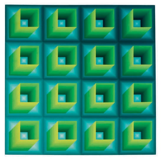 Yvaral (Jean-Pierre Vasarely) (FRENCH, 1934-2002)