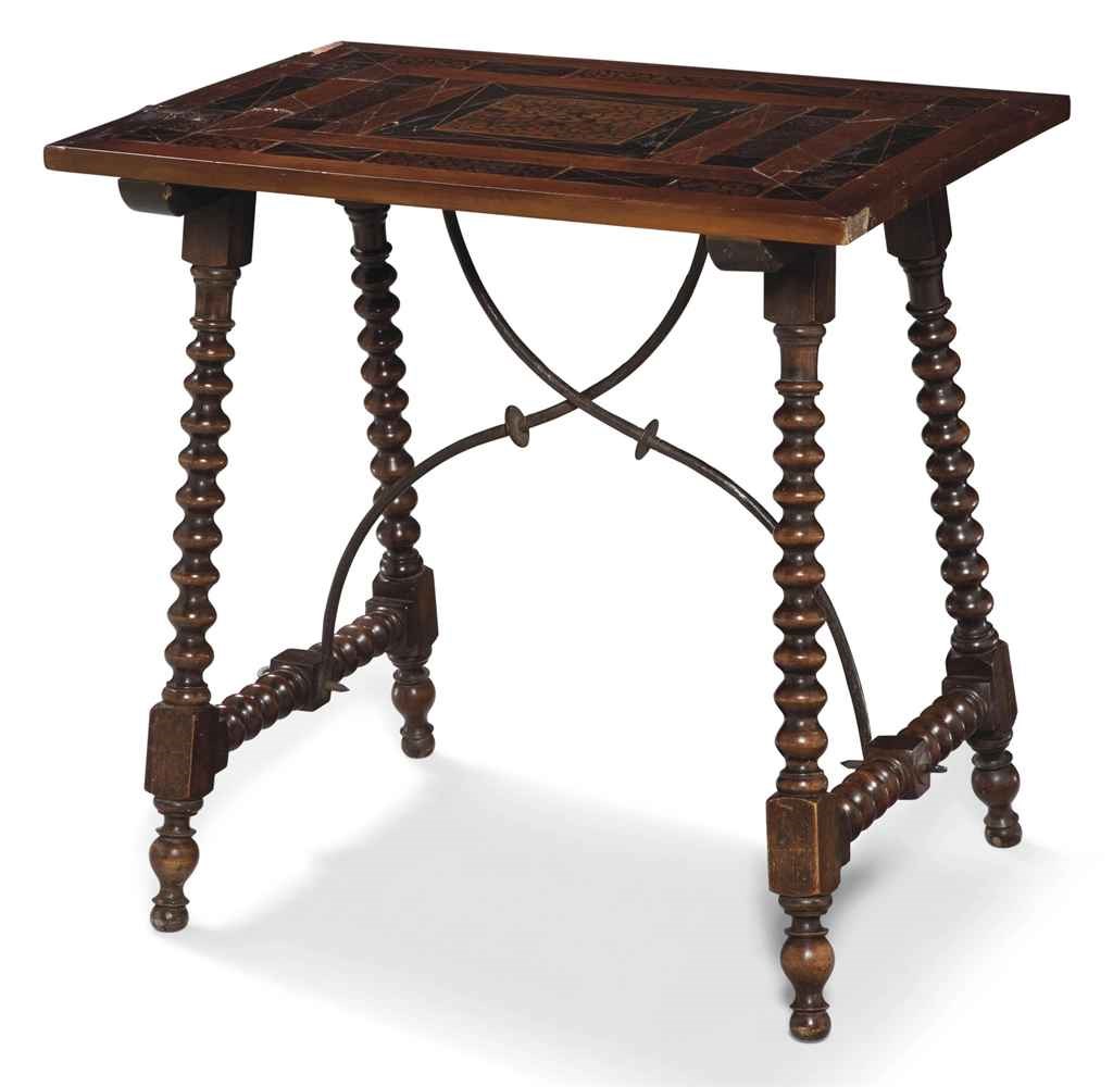 TABLE DE STYLE BAROQUE