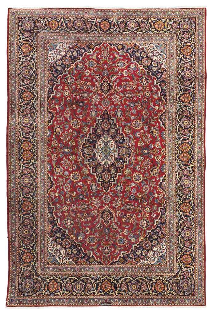 A Kashan carpet