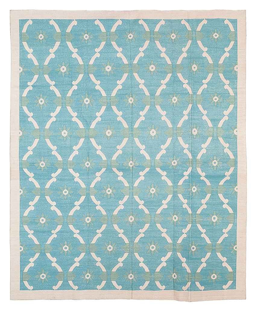 A cotton Indian Dhurrie