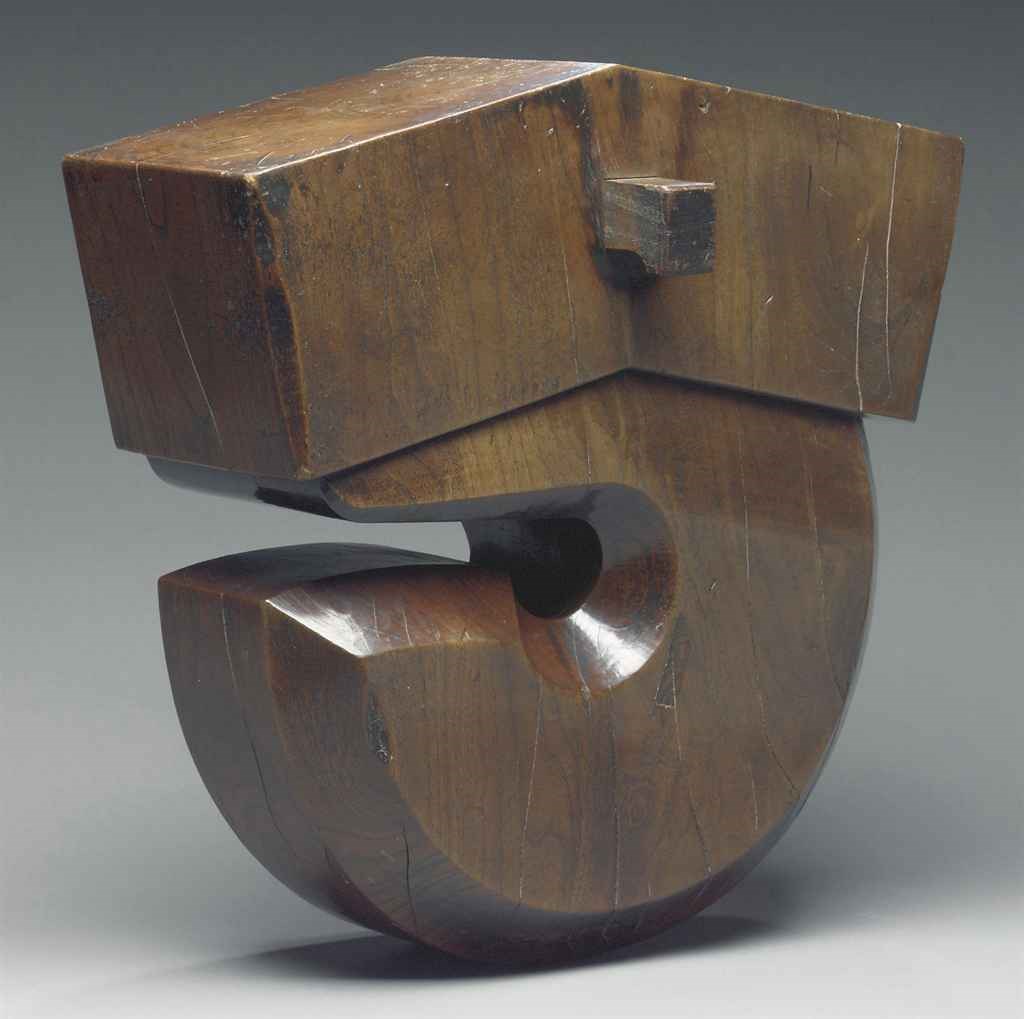 A Wood Kettle Hanger (Jizai-kagi)
