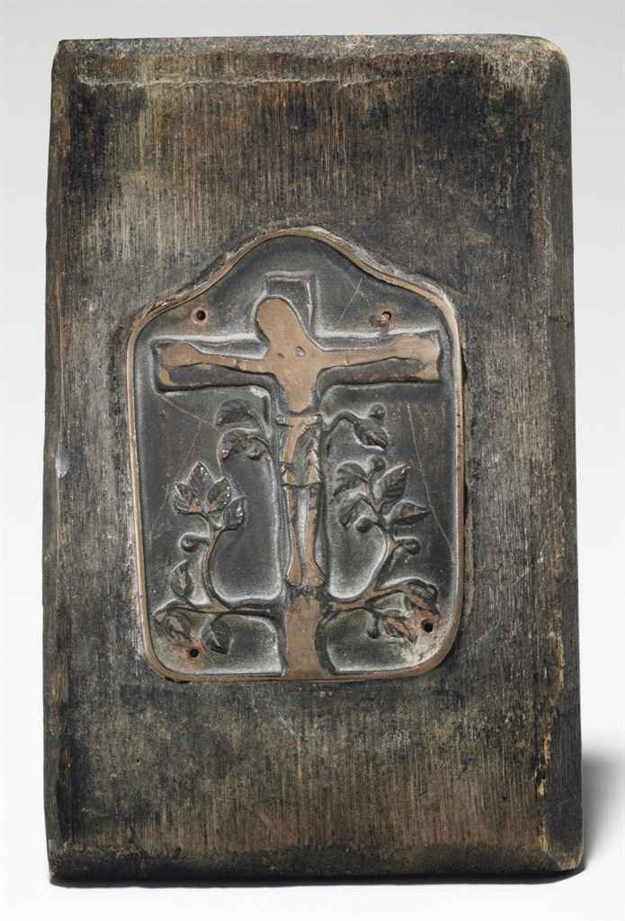 A bronze Christian Icon (fumi-e)