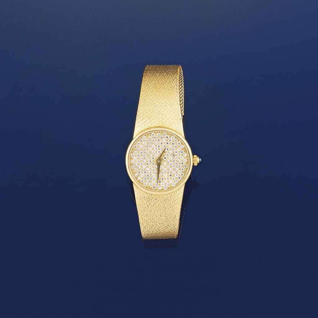 A diamond set wristwatch