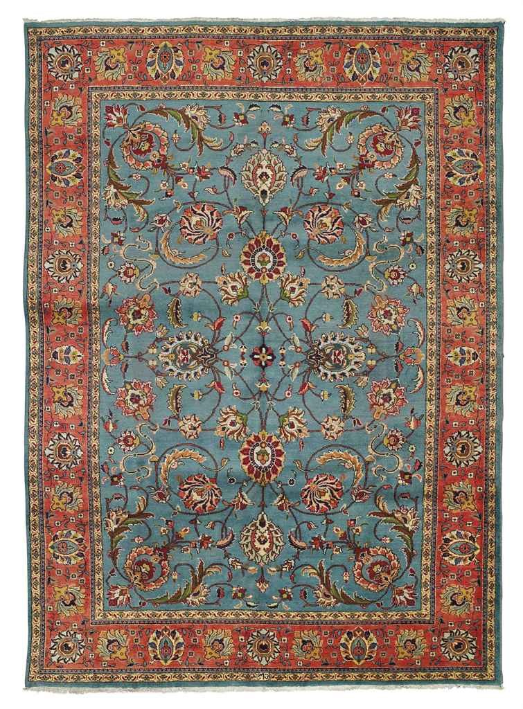 A Tabriz carpet