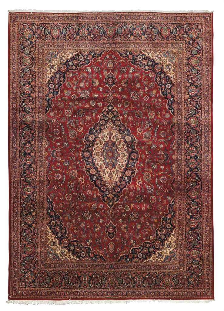 A fine Kashan carpet