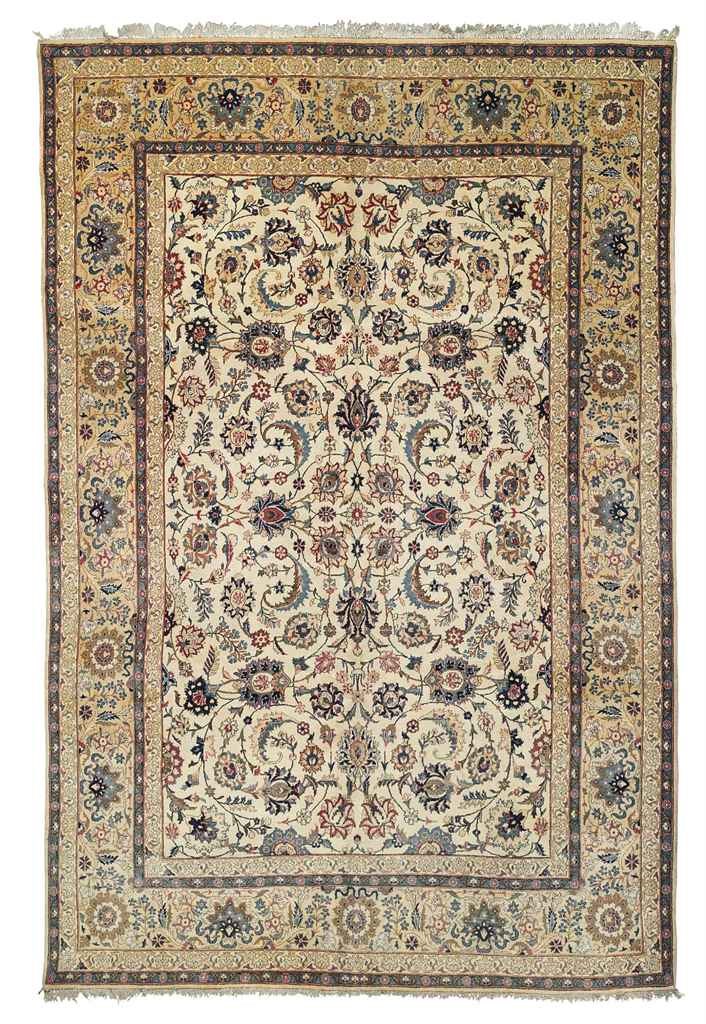 A fine Kashan carpet