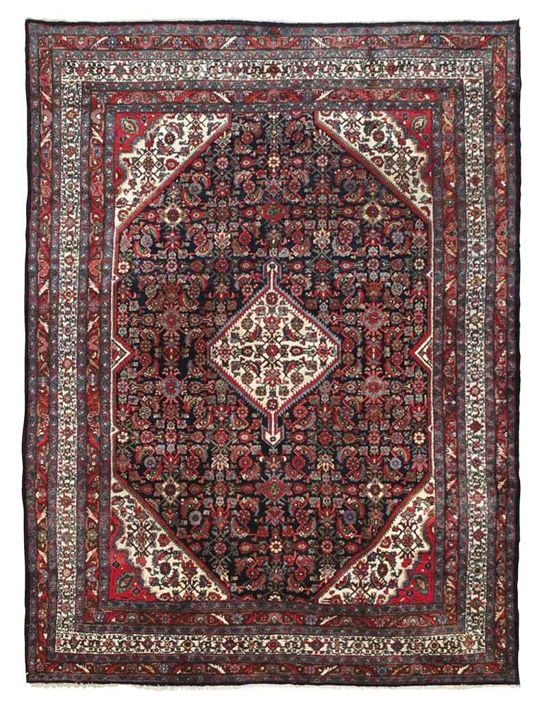 Unusual Bijar carpet