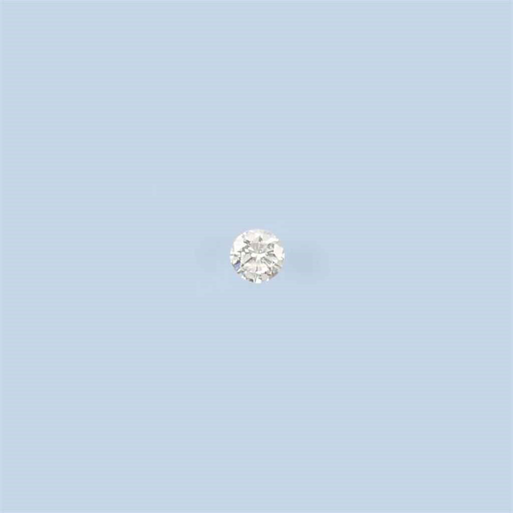 AN UNMOUNTED DIAMOND