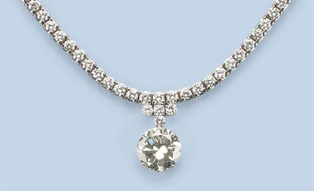 A DIAMOND NECKLACE