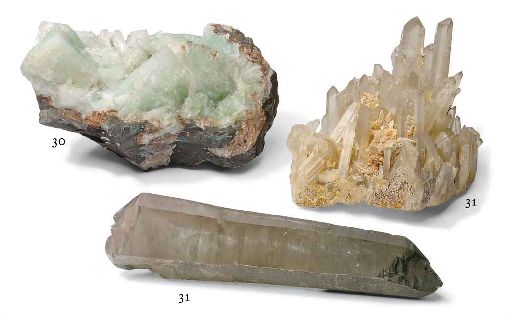 Two quartz specimens