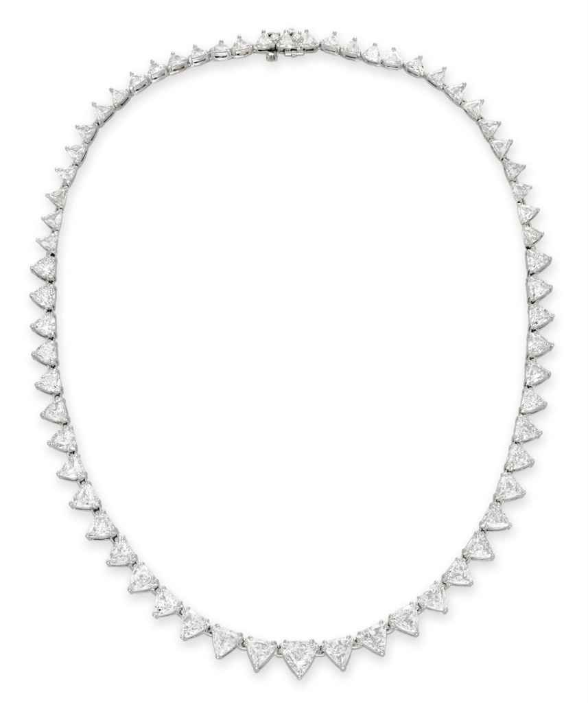 A DIAMOND NECKLACE