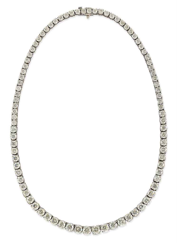 A DIAMOND NECKLACE