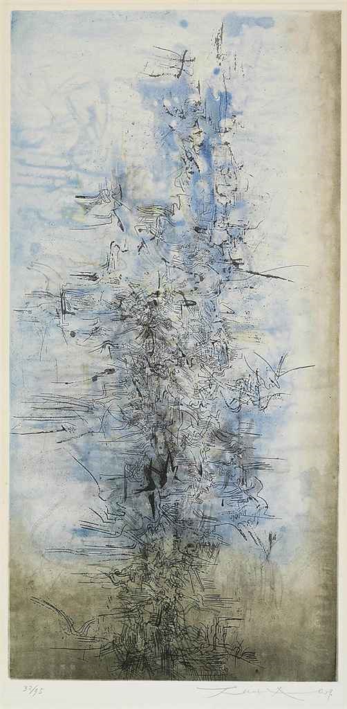 Zao Wou-ki (B. 1921)