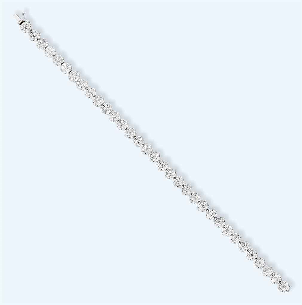 A diamond bracelet