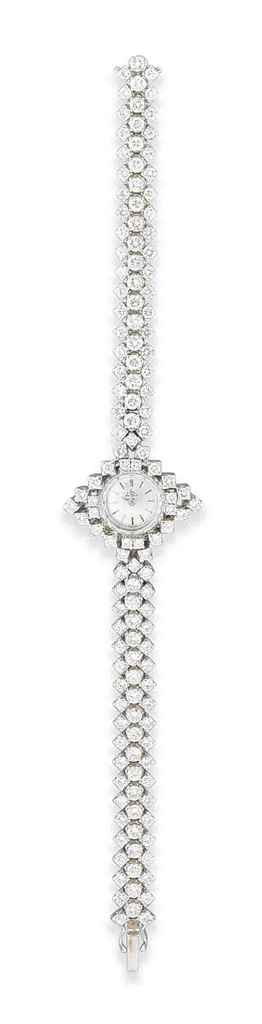 A diamond cocktail watch