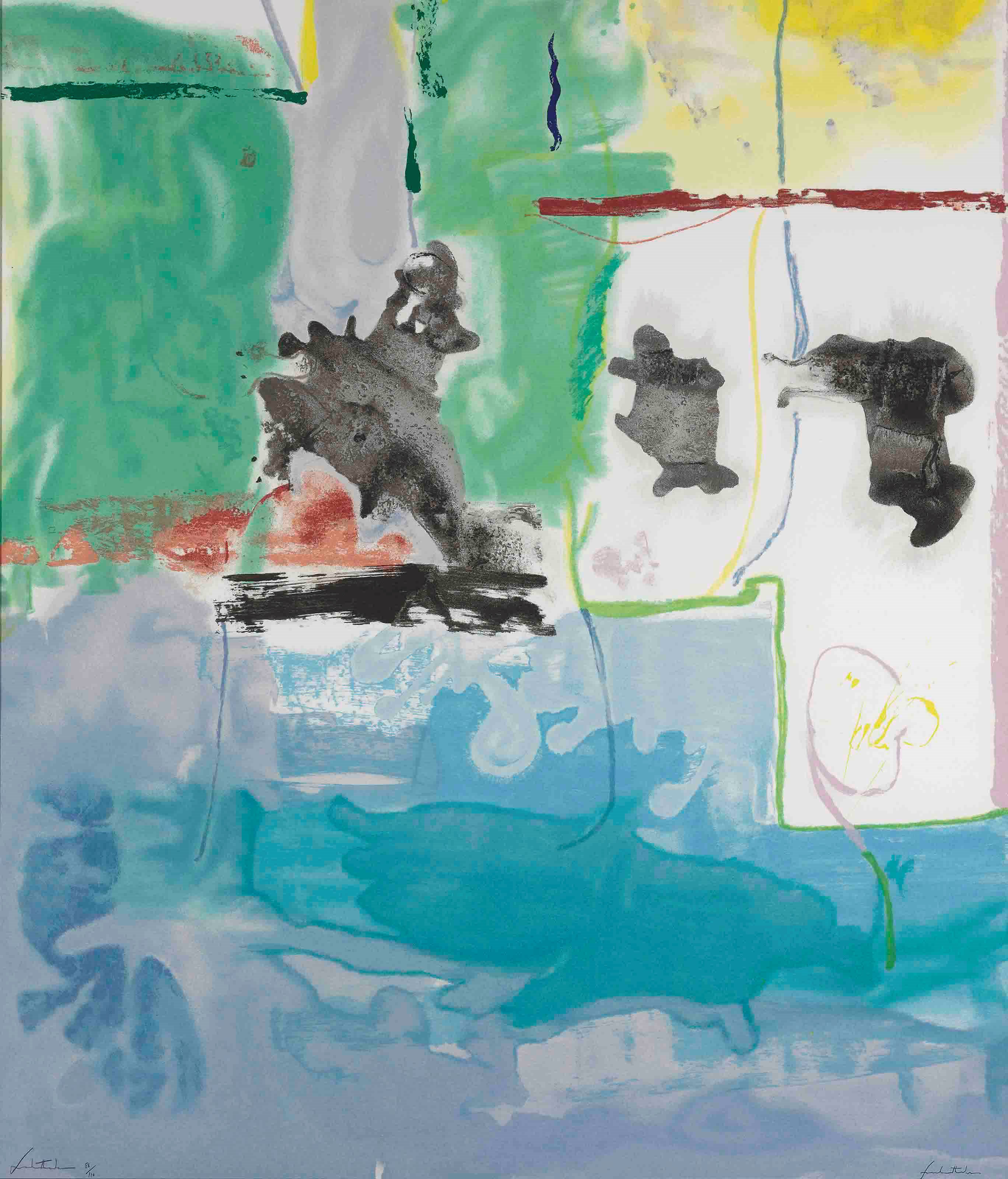 HELEN FRANKENTHALER (B. 1928)