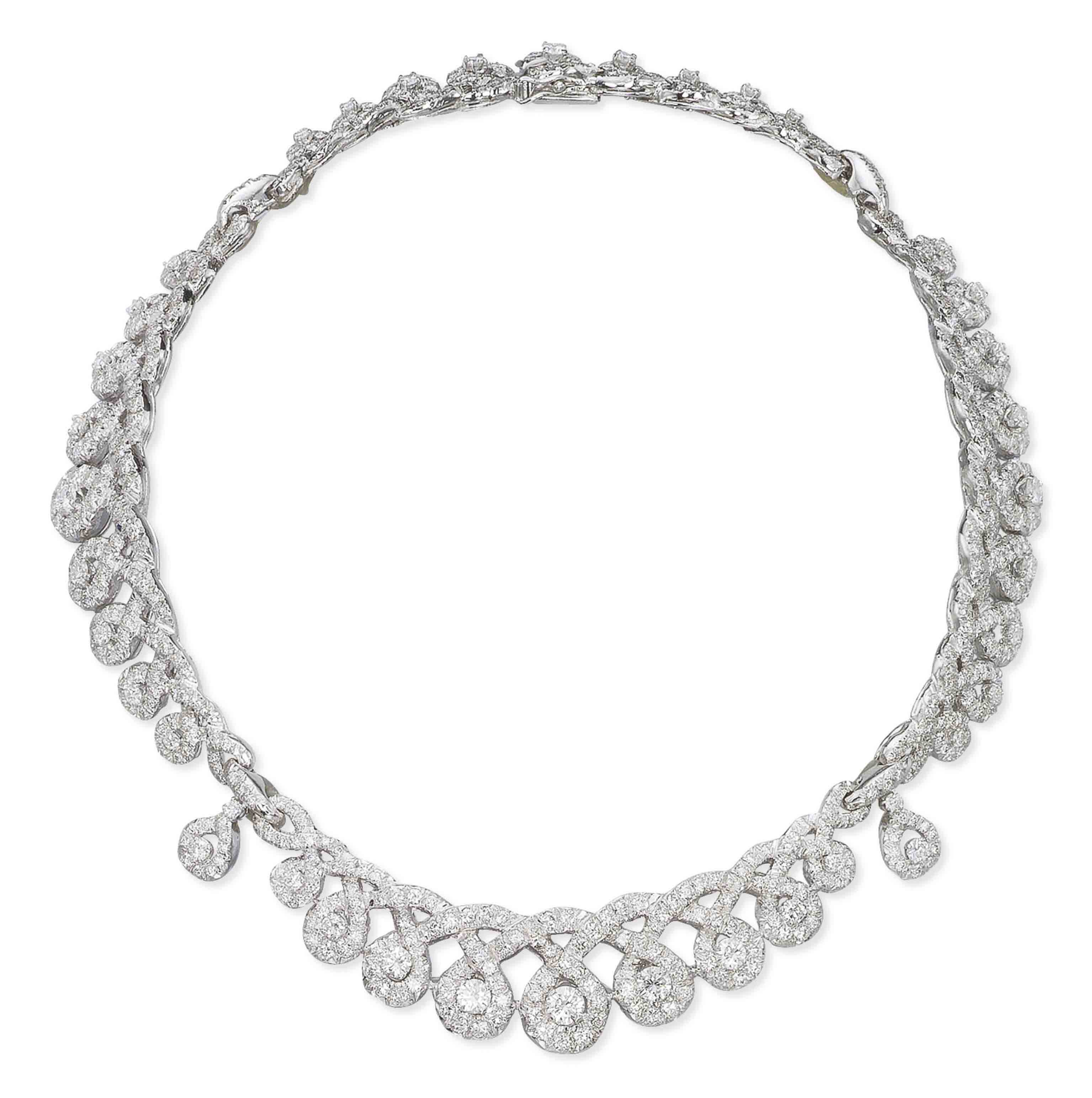 A DIAMOND NECKLACE
