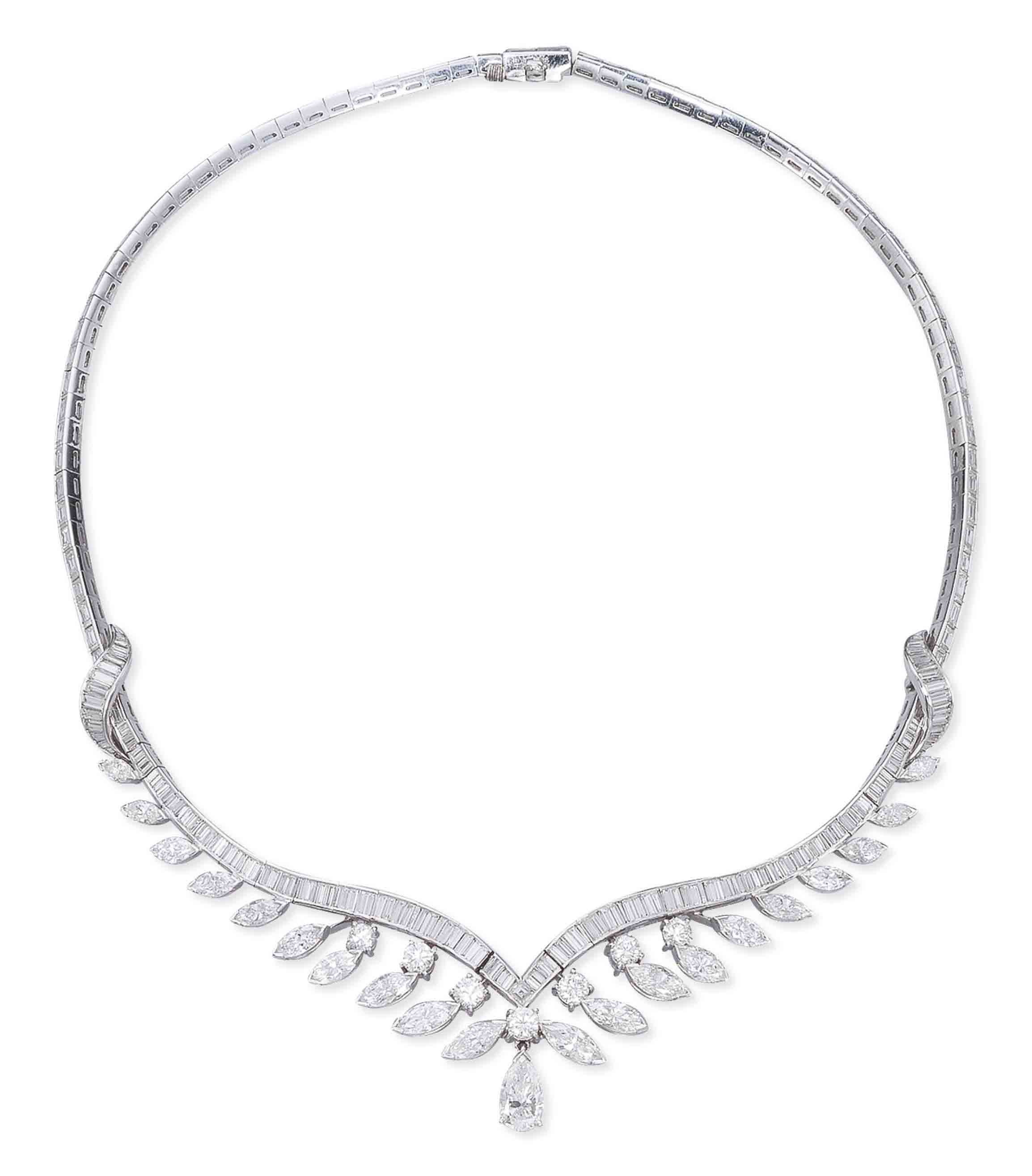 A DIAMOND NECKLACE
