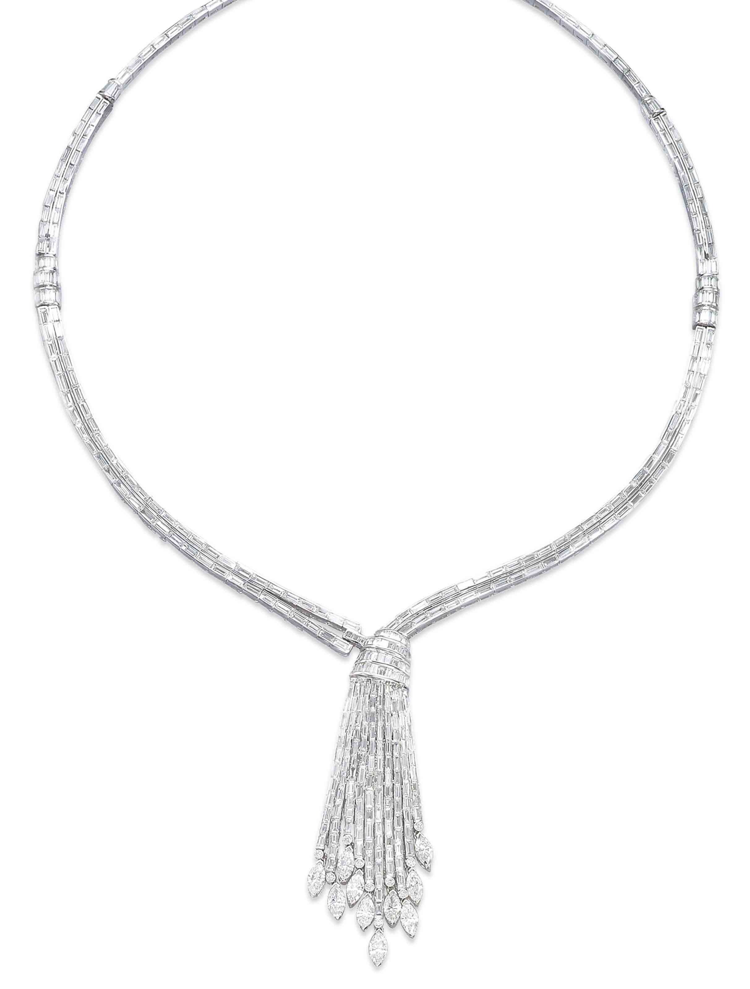 A DIAMOND NECKLACE