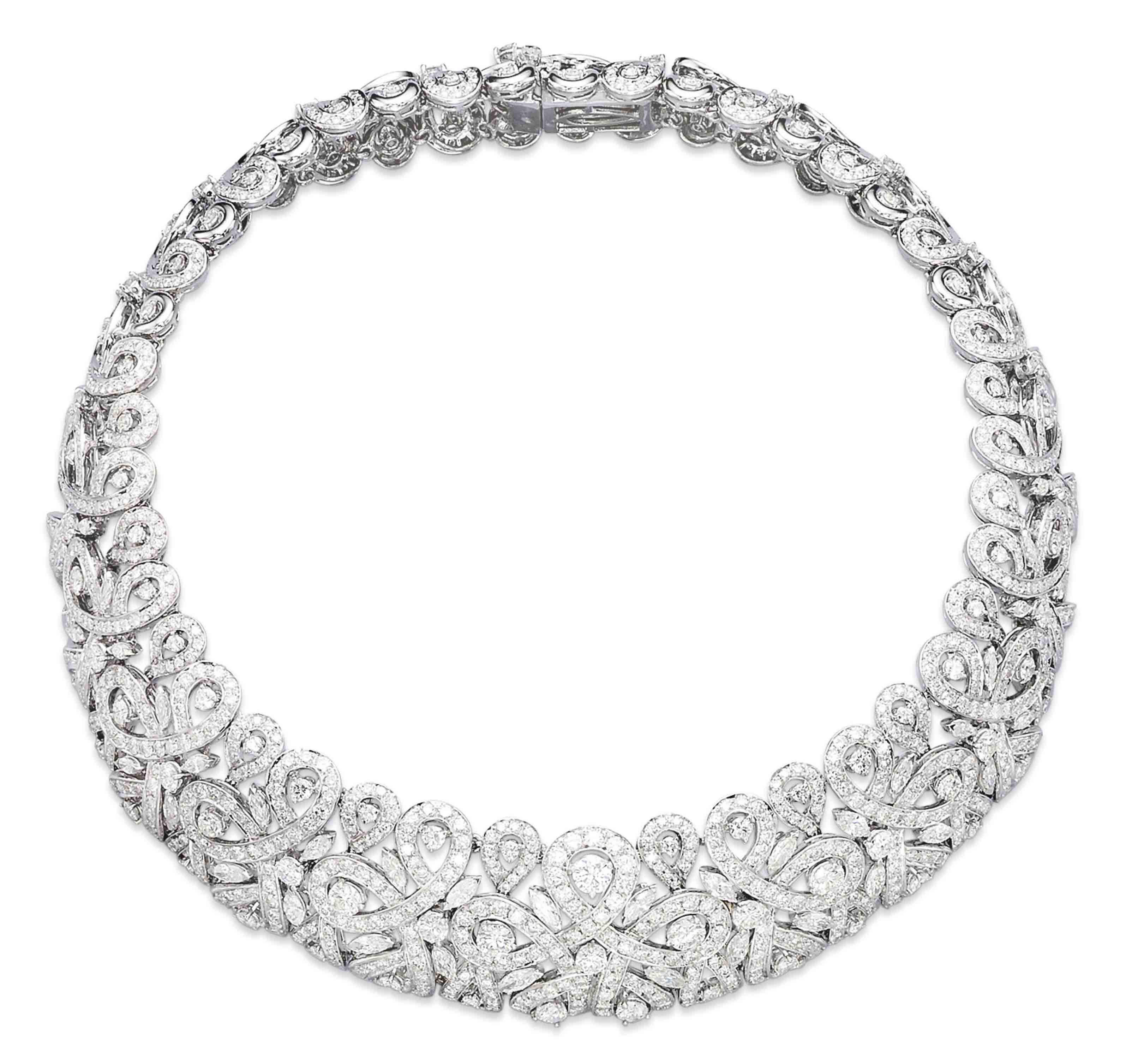 A DIAMOND CHOKER