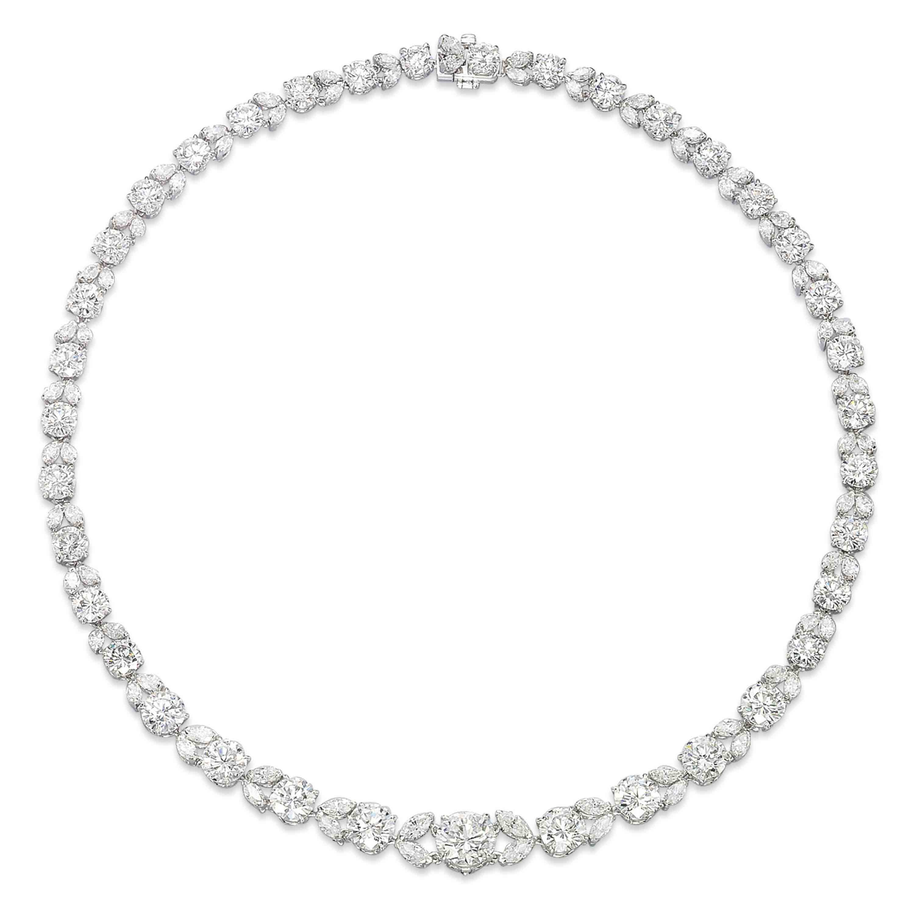 A DIAMOND NECKLACE