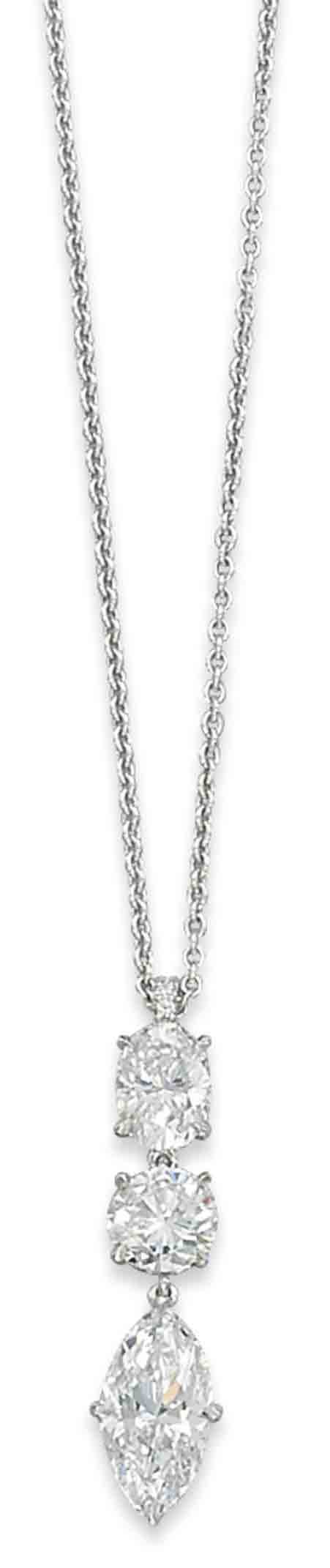 A DIAMOND PENDANT