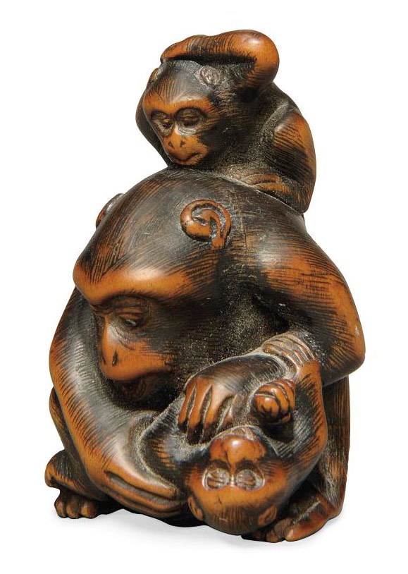 A Wood Netsuke