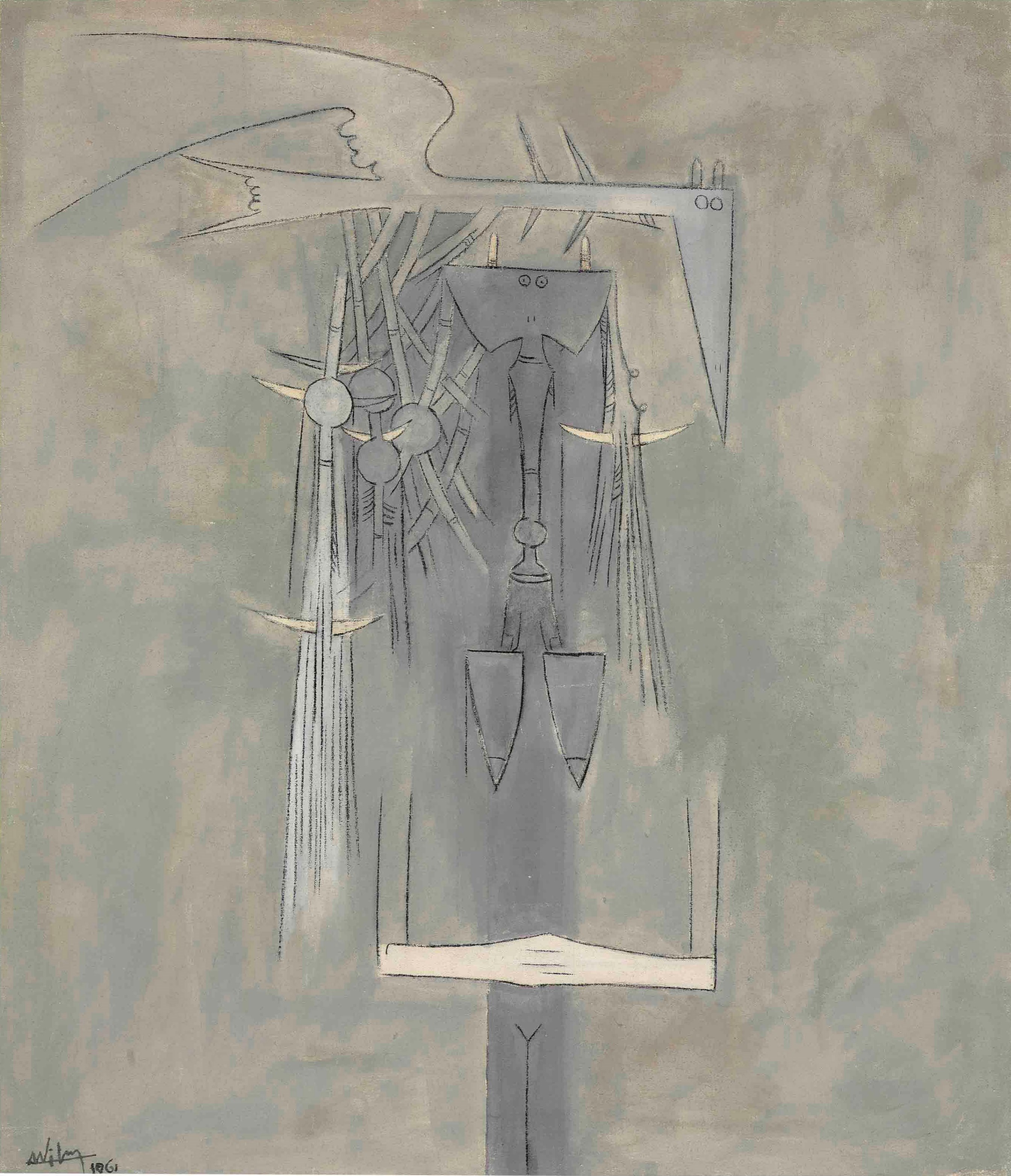 Wifredo Lam (Cuban 1902-1982)