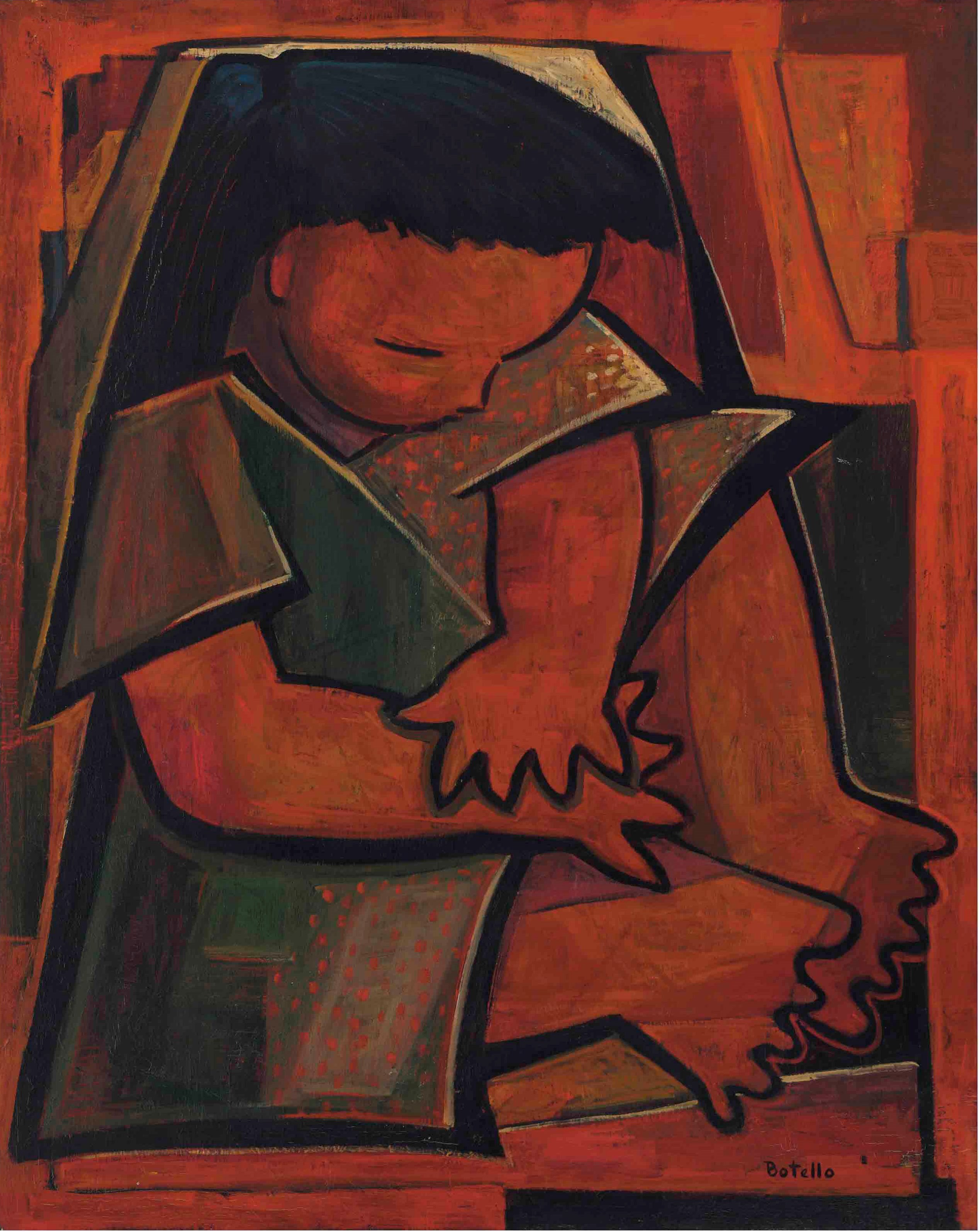 Angel Botello (Spanish/Puerto Rican 1913-1986)