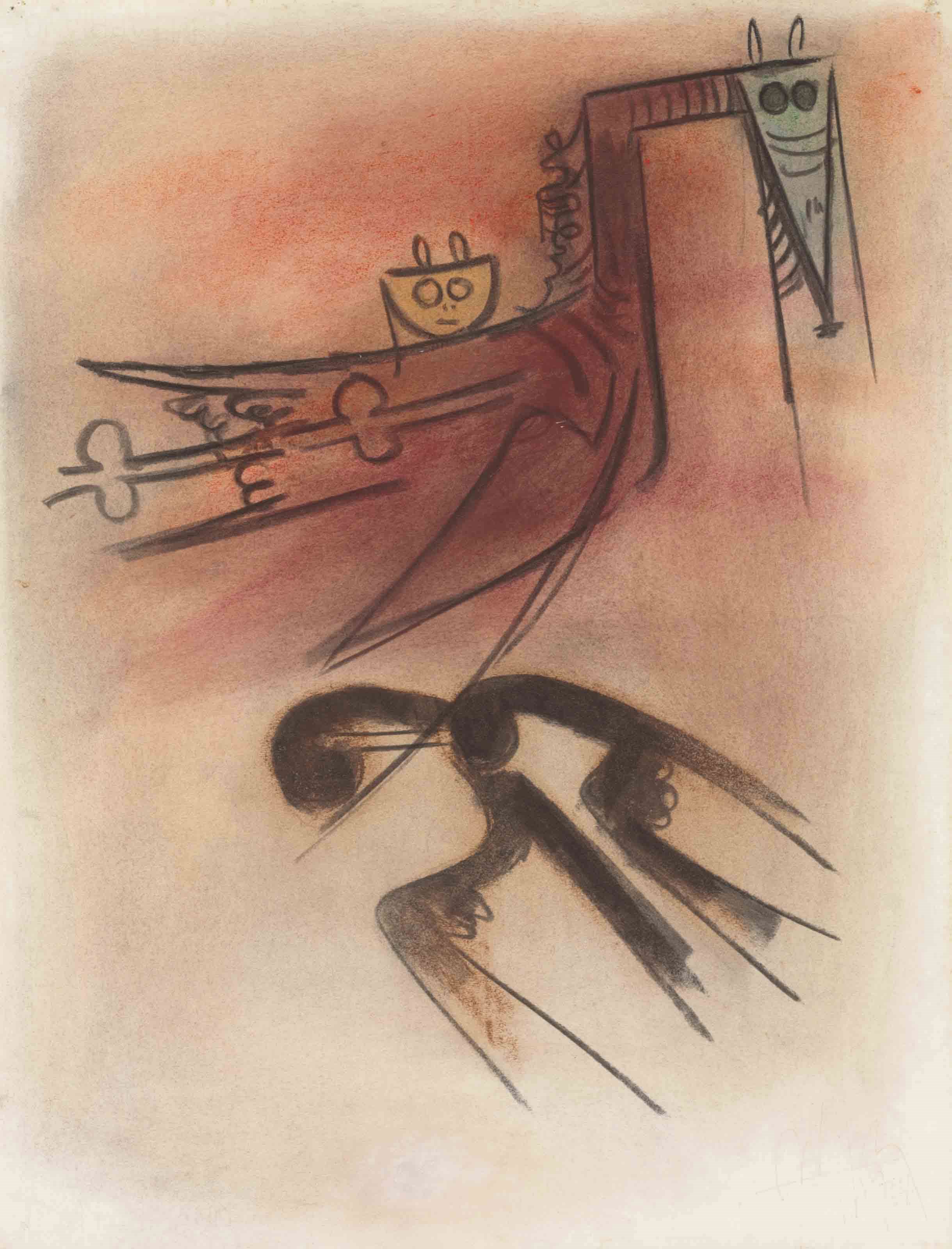 Wifredo Lam (Cuban 1902-1982)