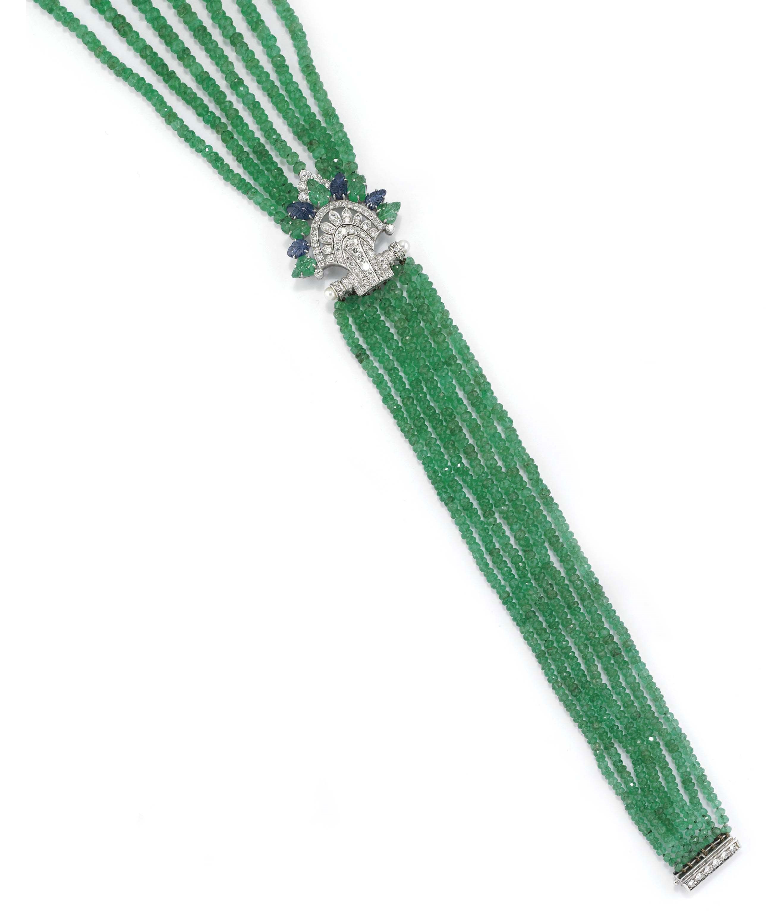 COLLANA IN SMERALDI