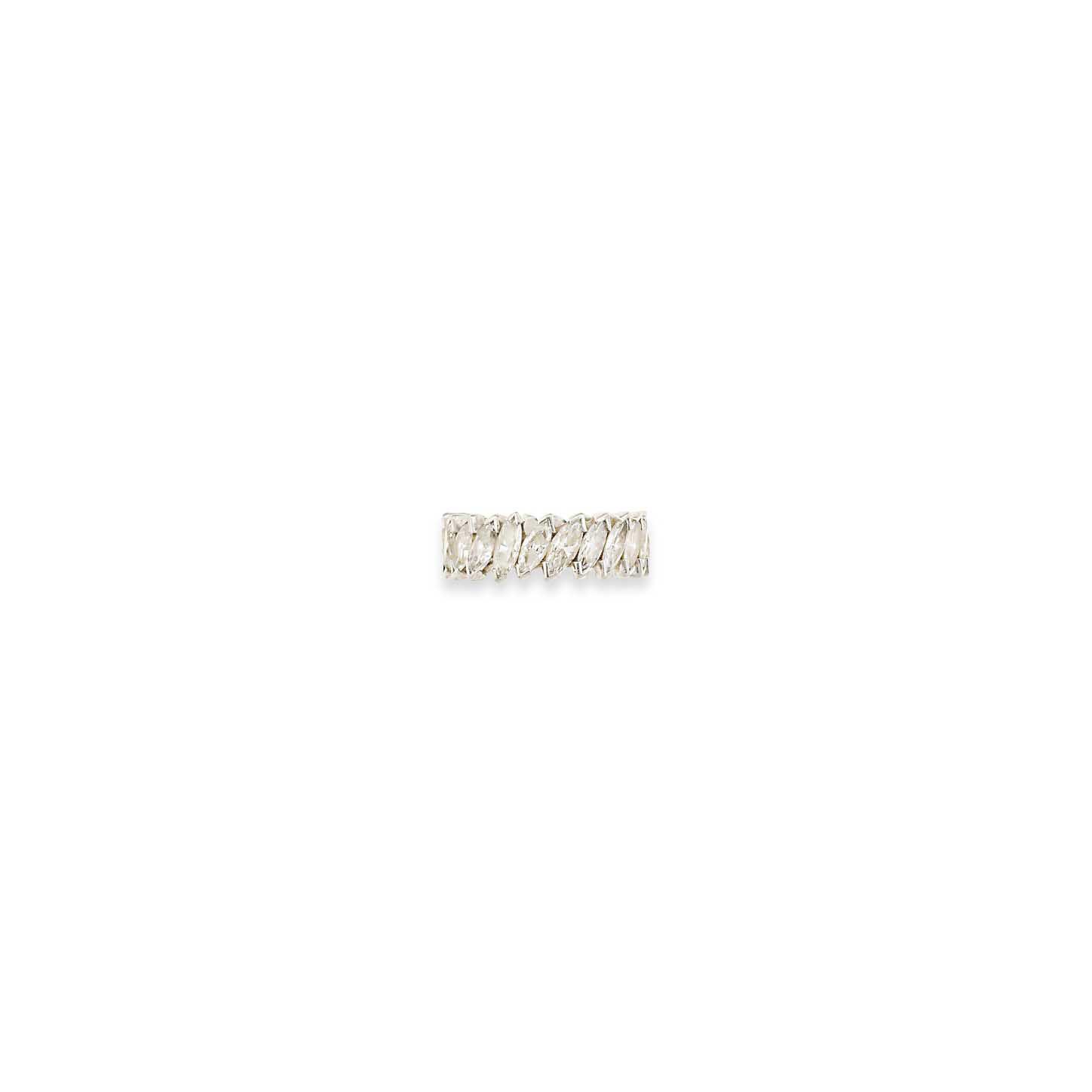 A diamond eternity ring