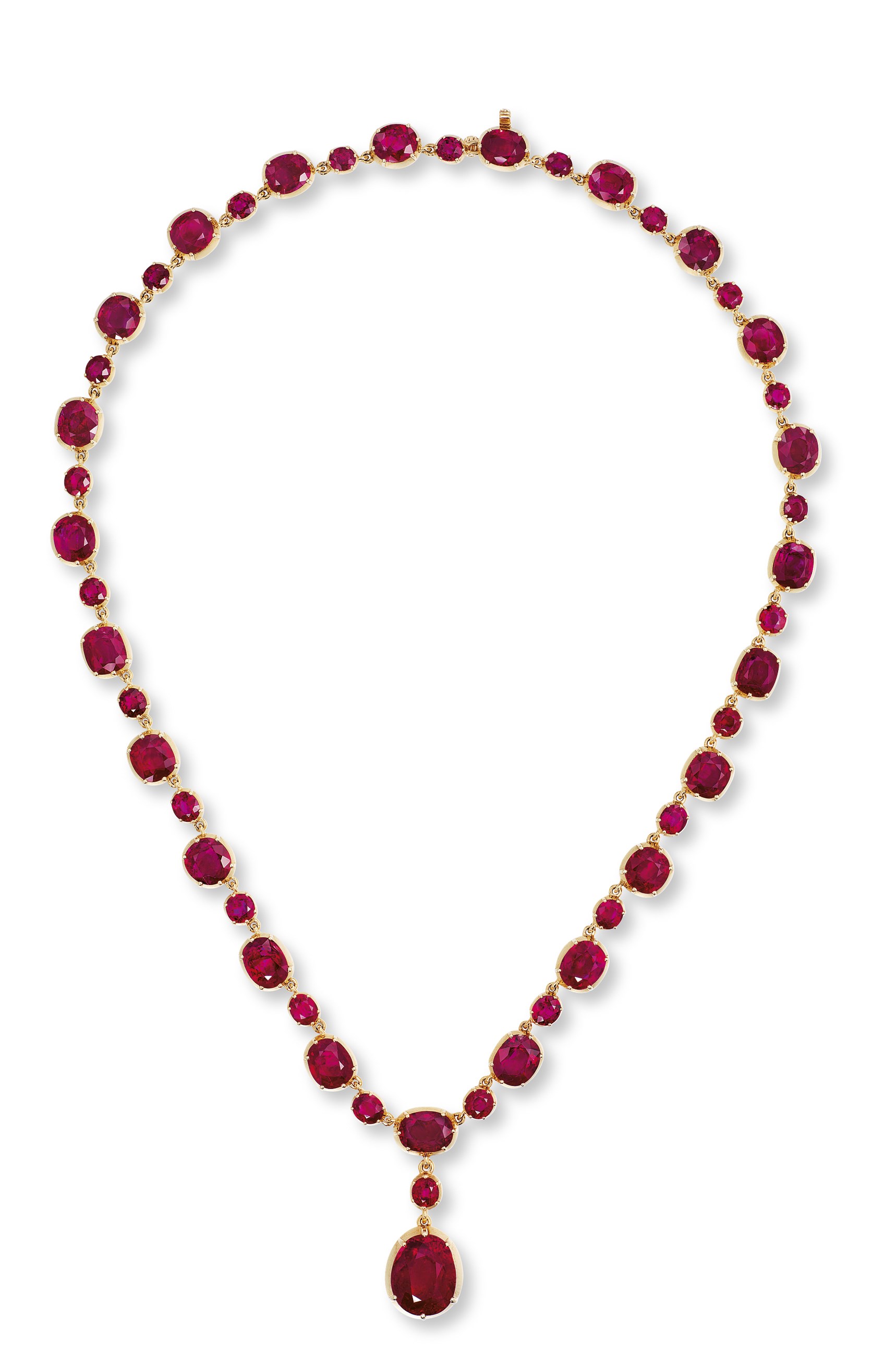A STUNNING RUBY NECKLACE