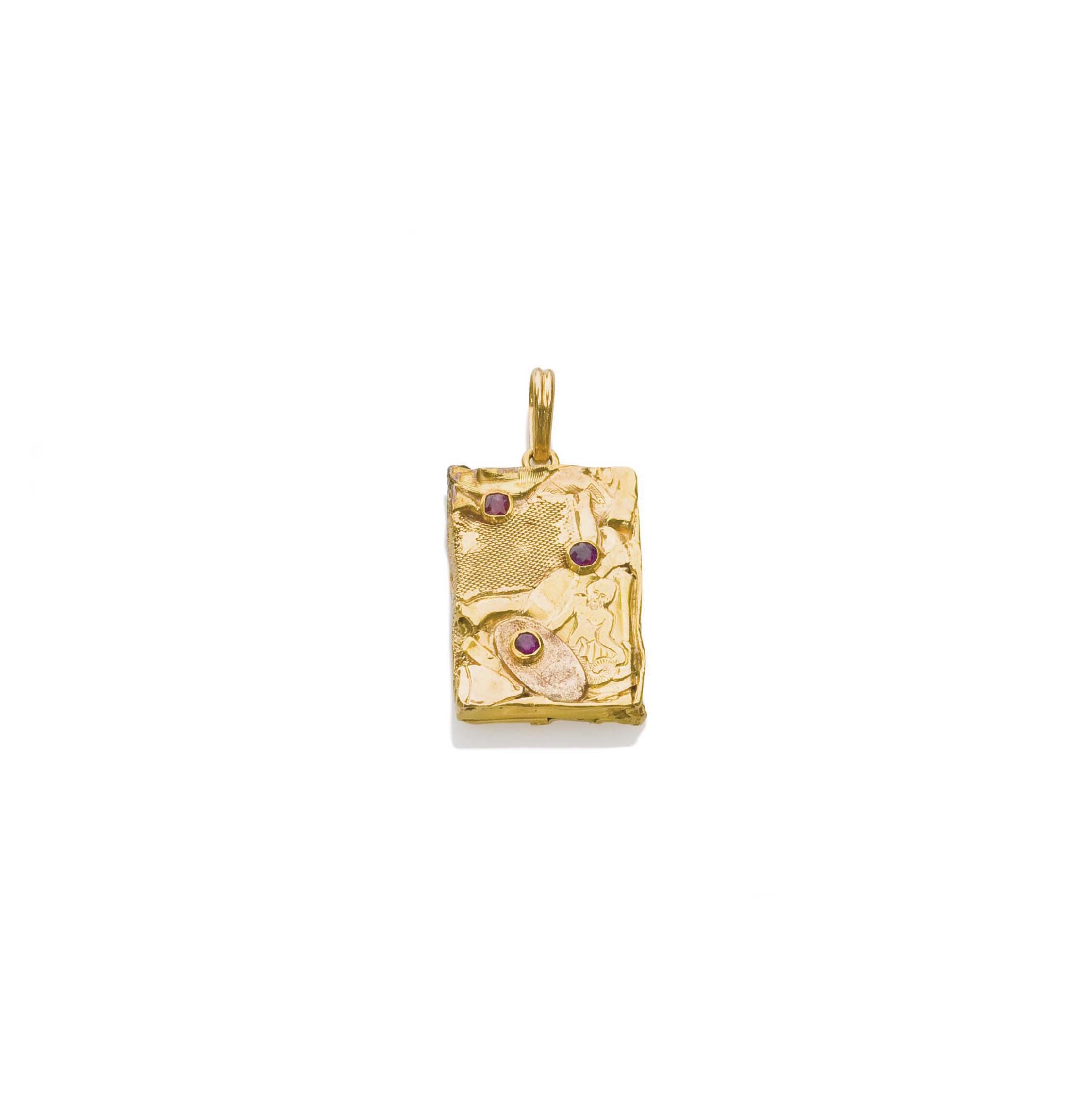 PENDENTIF RUBIS
