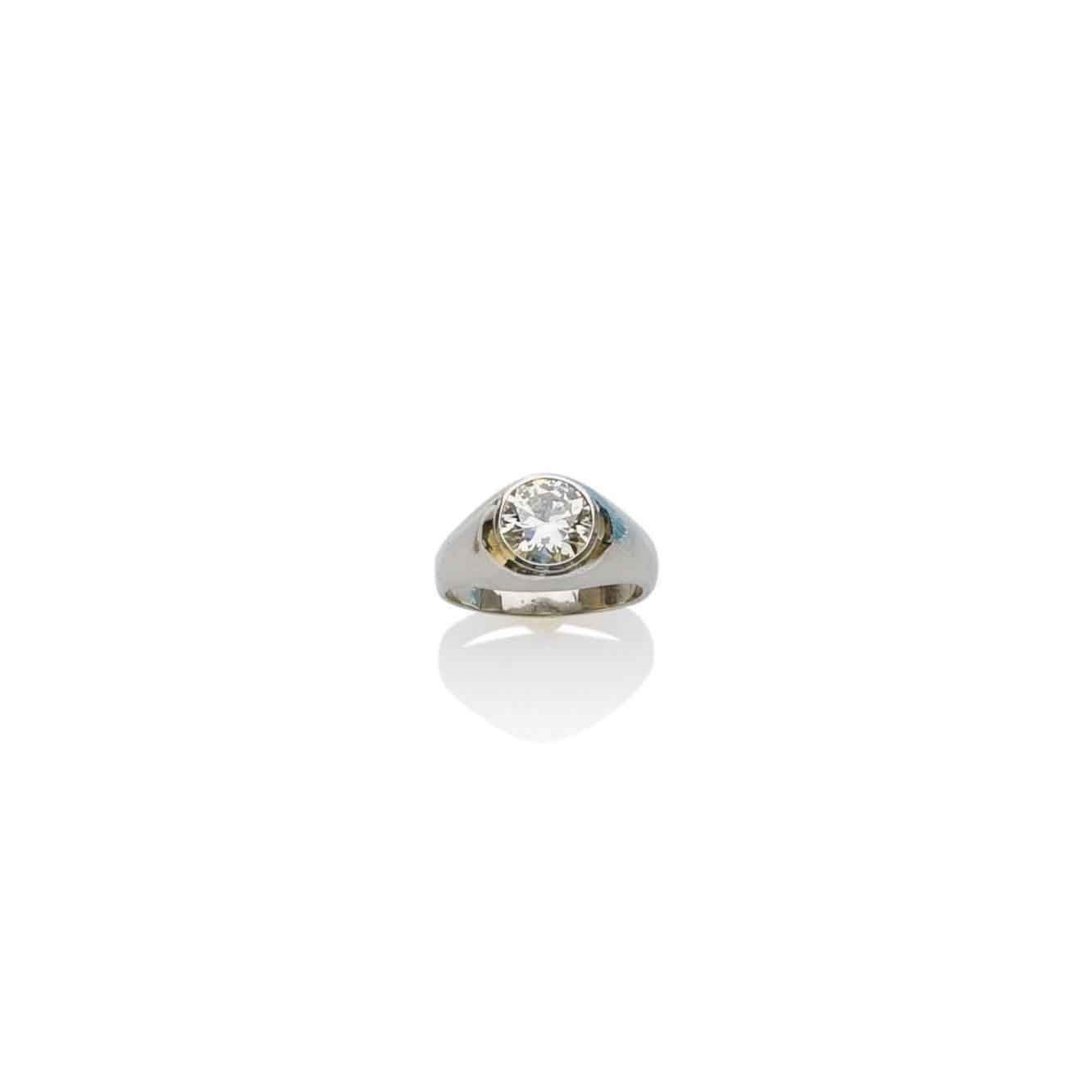 BAGUE SOLITAIRE DIAMANT