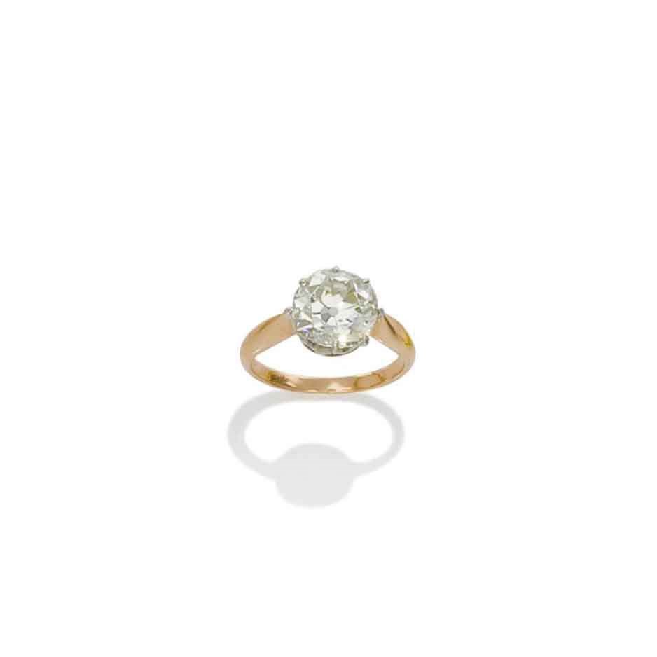 BAGUE SOLITAIRE DIAMANT