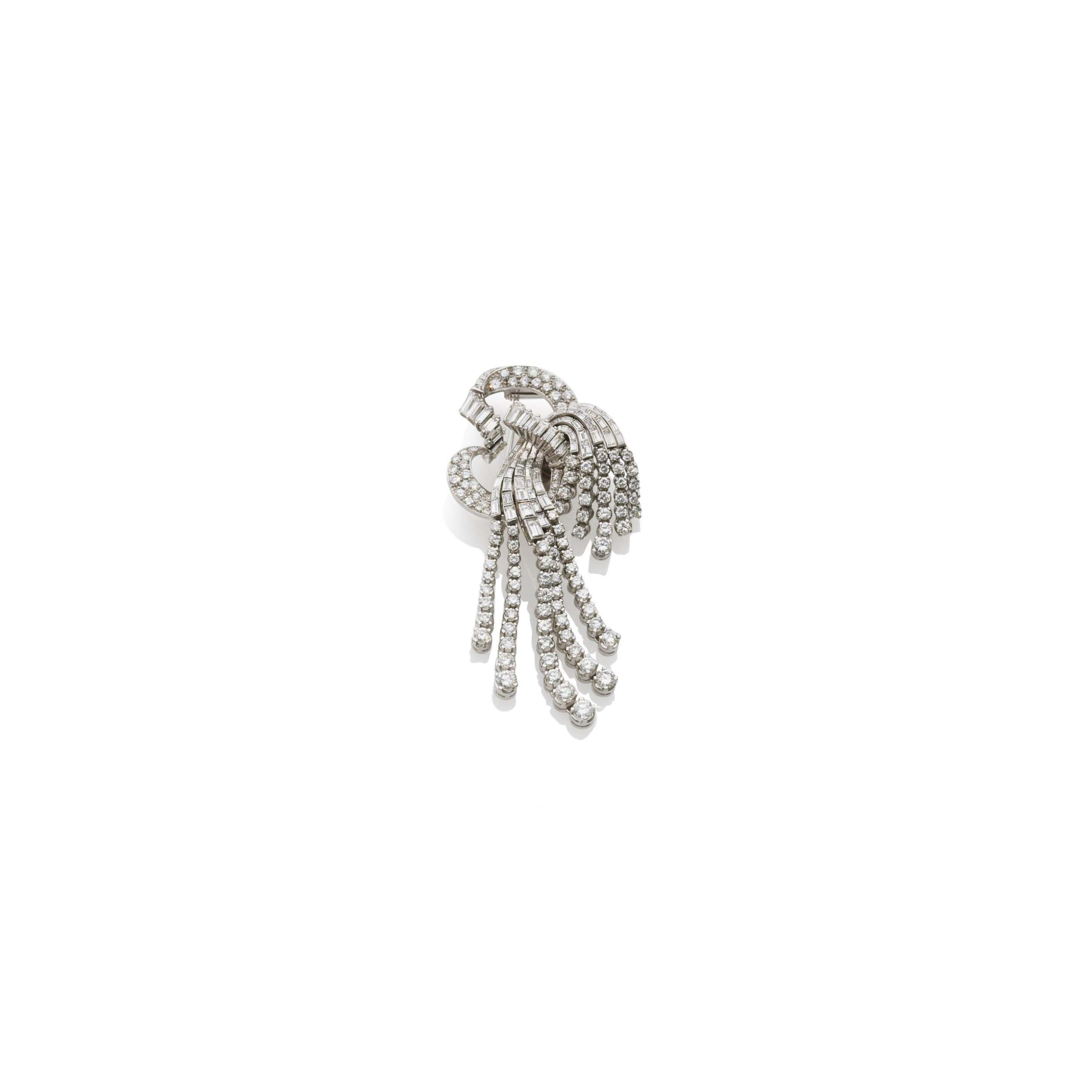 BROCHE DIAMANTS