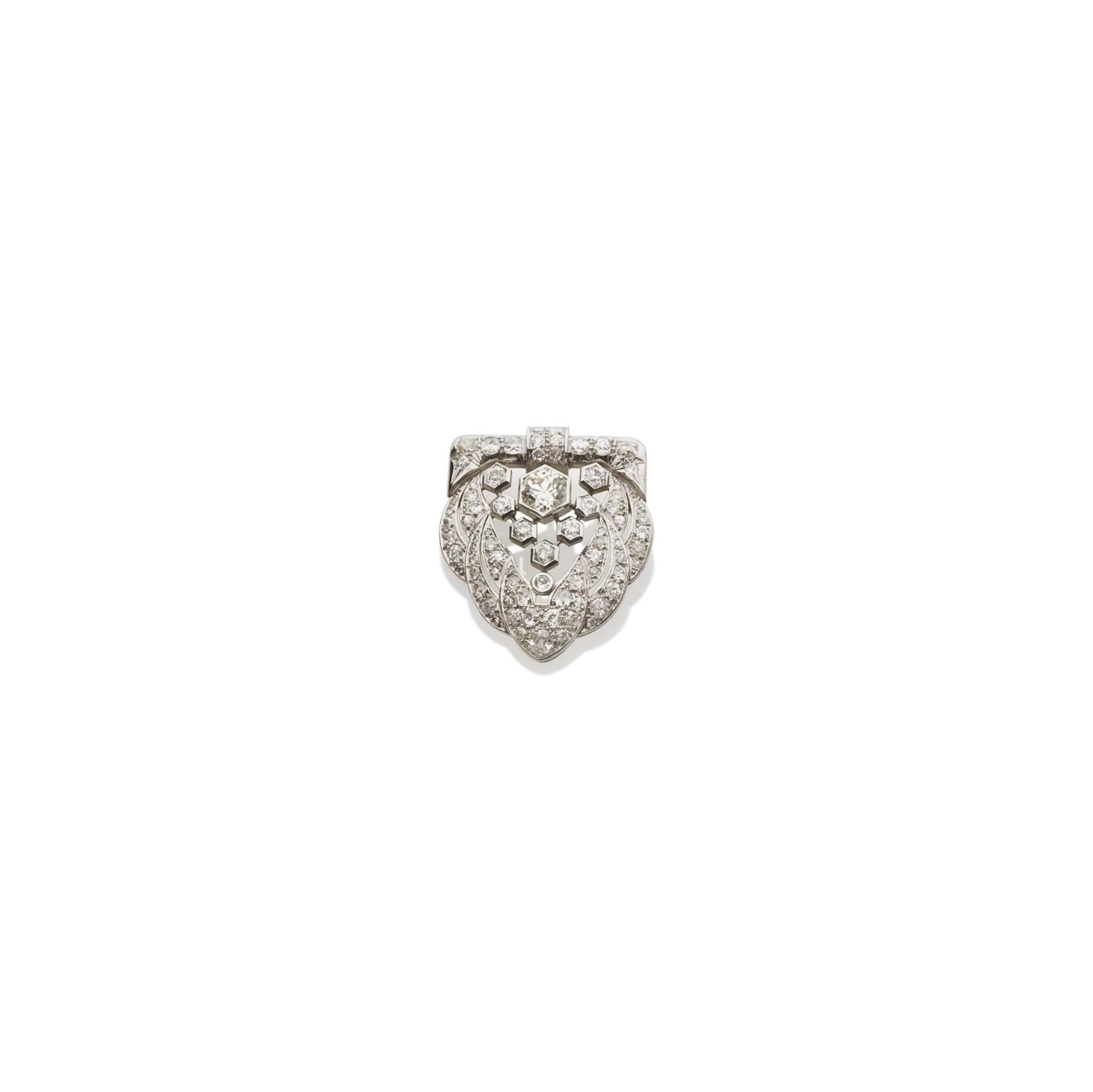 BROCHE DIAMANTS