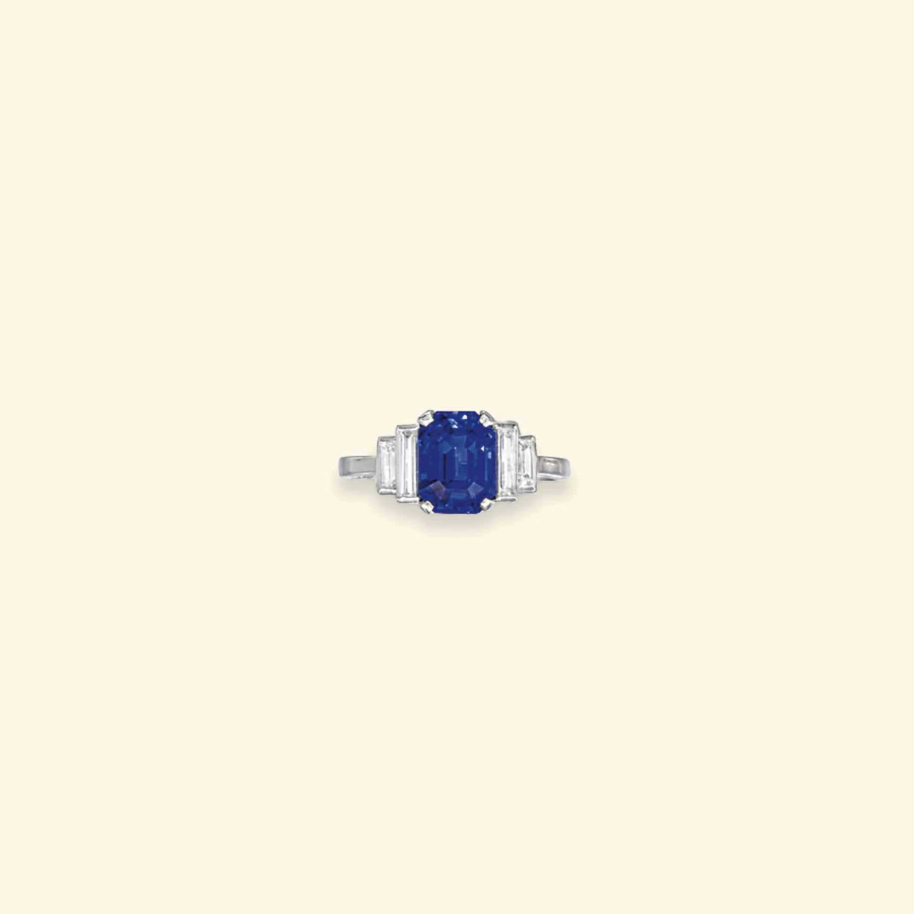 A SAPPHIRE RING