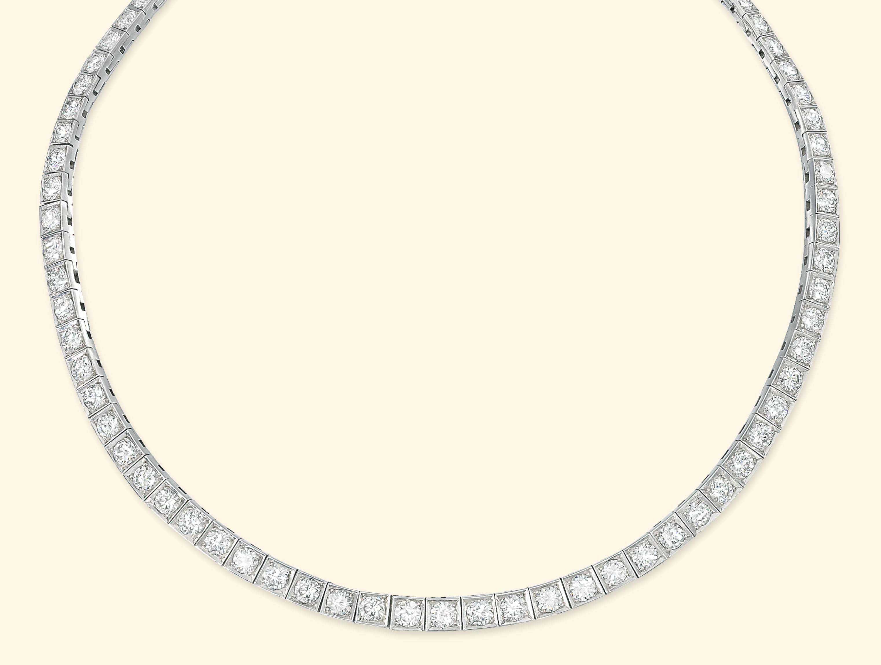 A DIAMOND NECKLACE