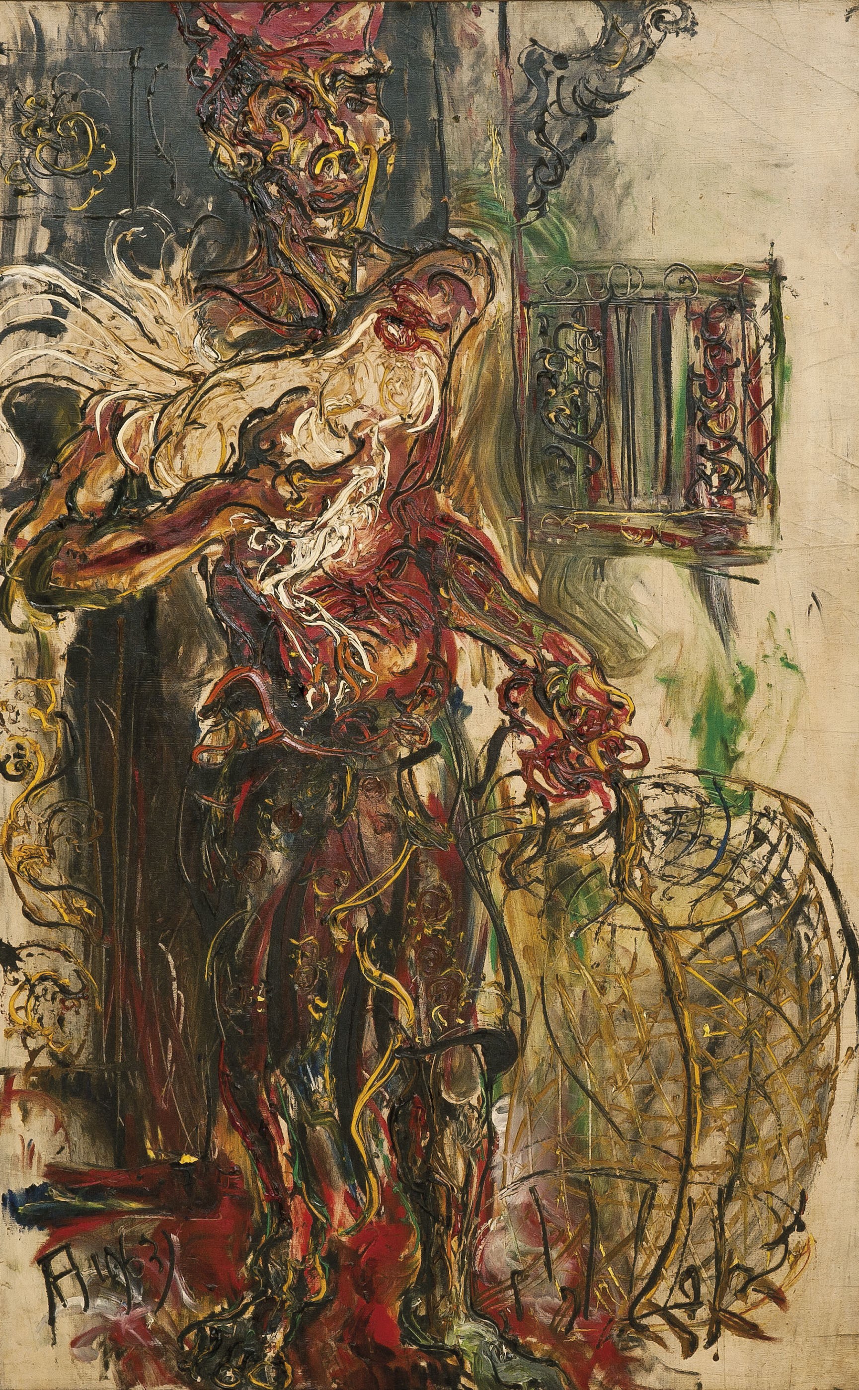 AFFANDI (Indonesia 1907-1990)