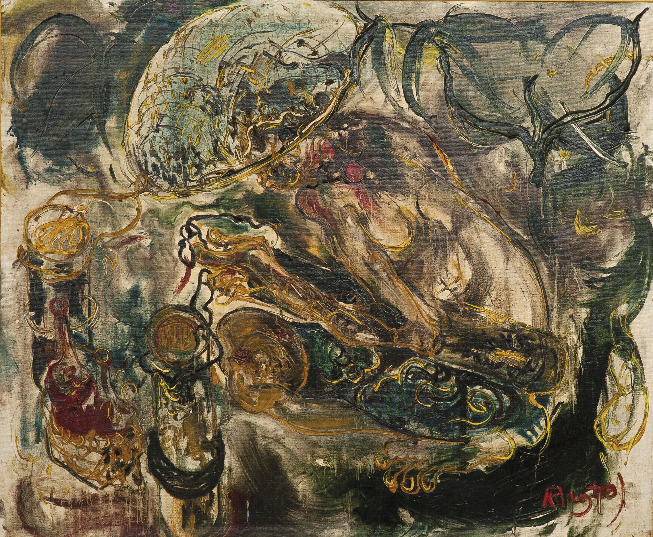 AFFANDI (Indonesia 1907-1990)