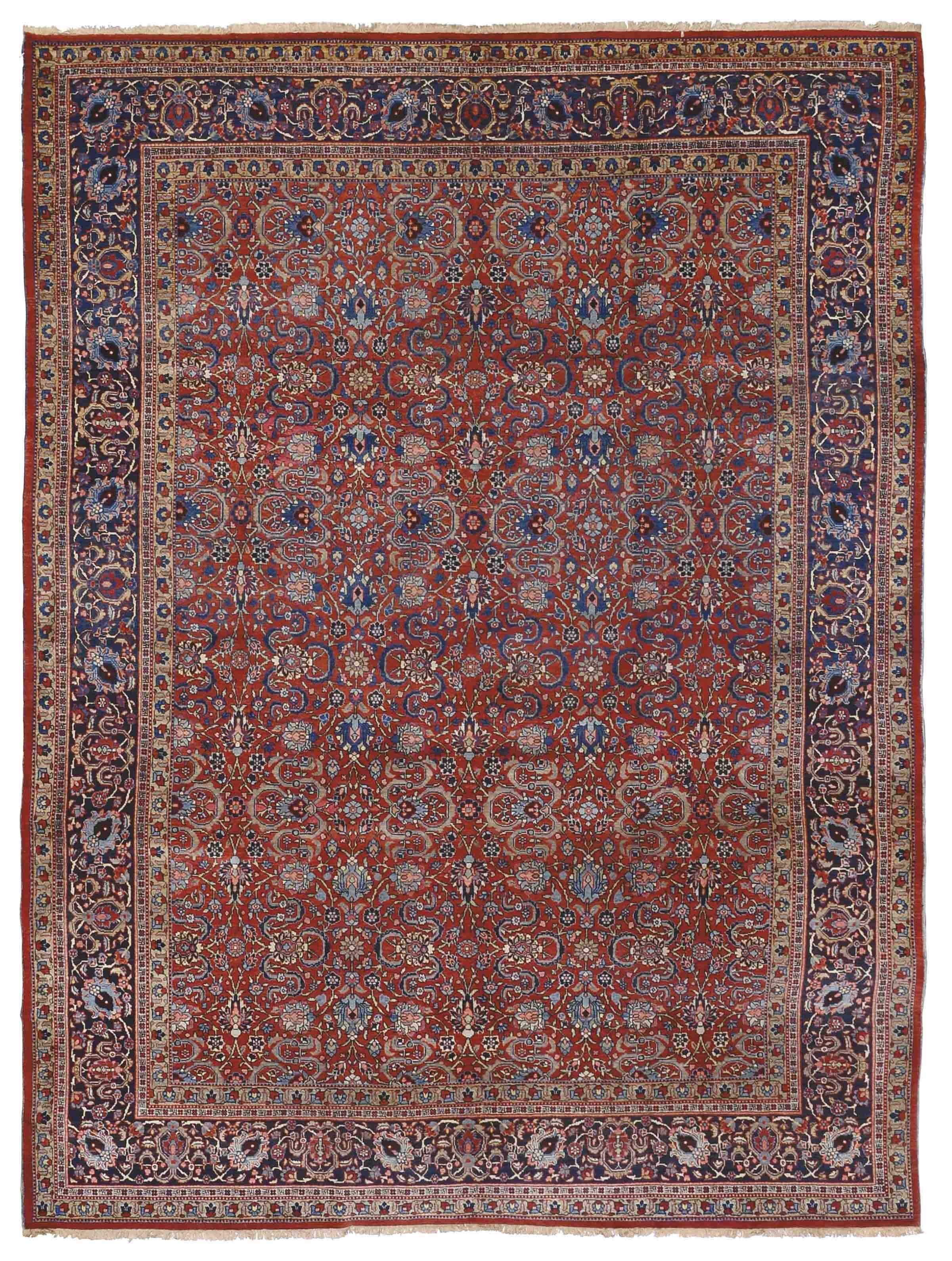 A fine Tabriz carpet