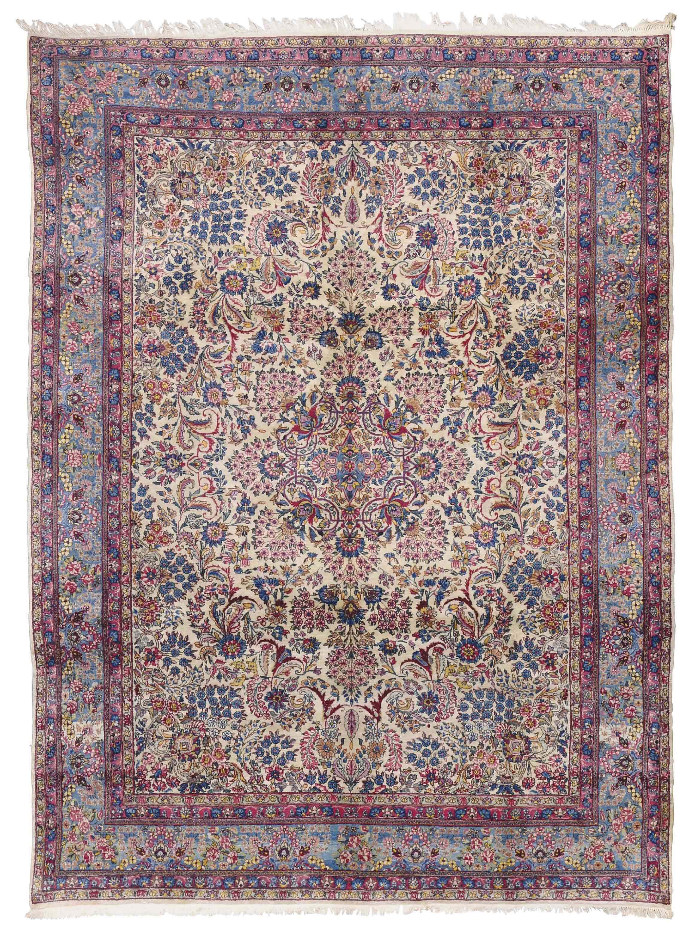 A fine Kirman carpet