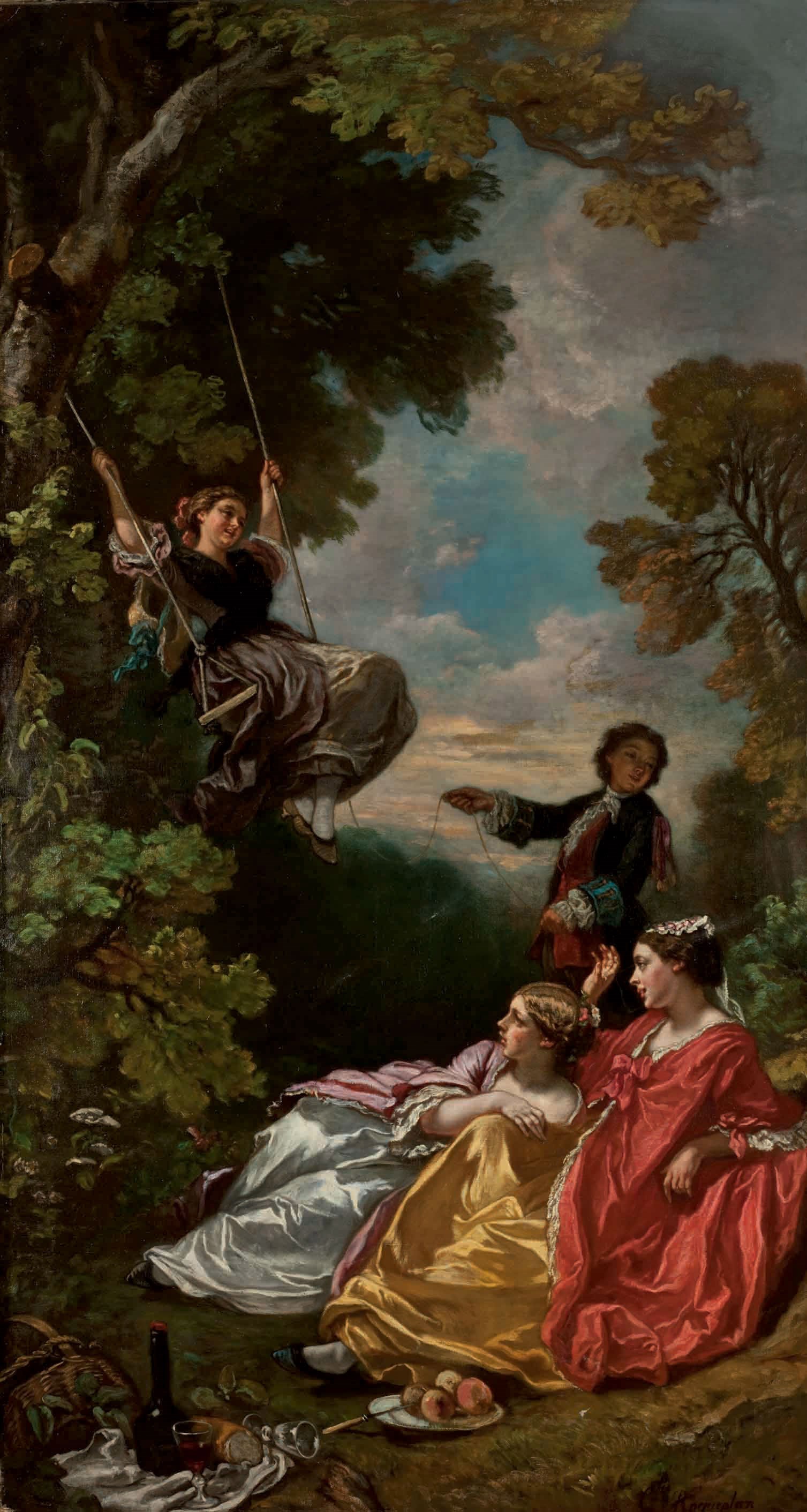 CAMILLE ROQUEPLAN (MALLEMORT 1802-1855 PARIS)