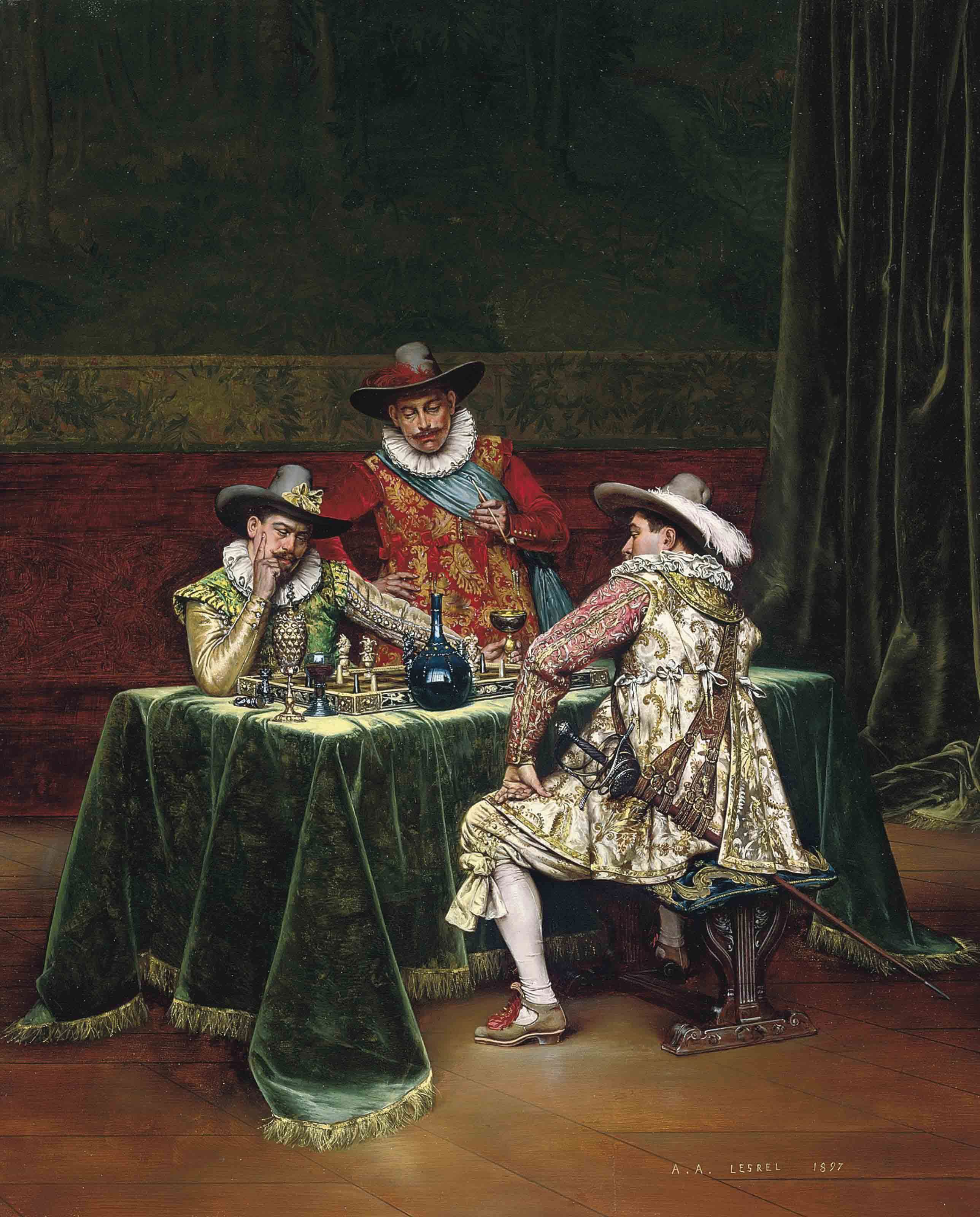 Adolphe Alexandre Lesrel (French, 1839-1929)