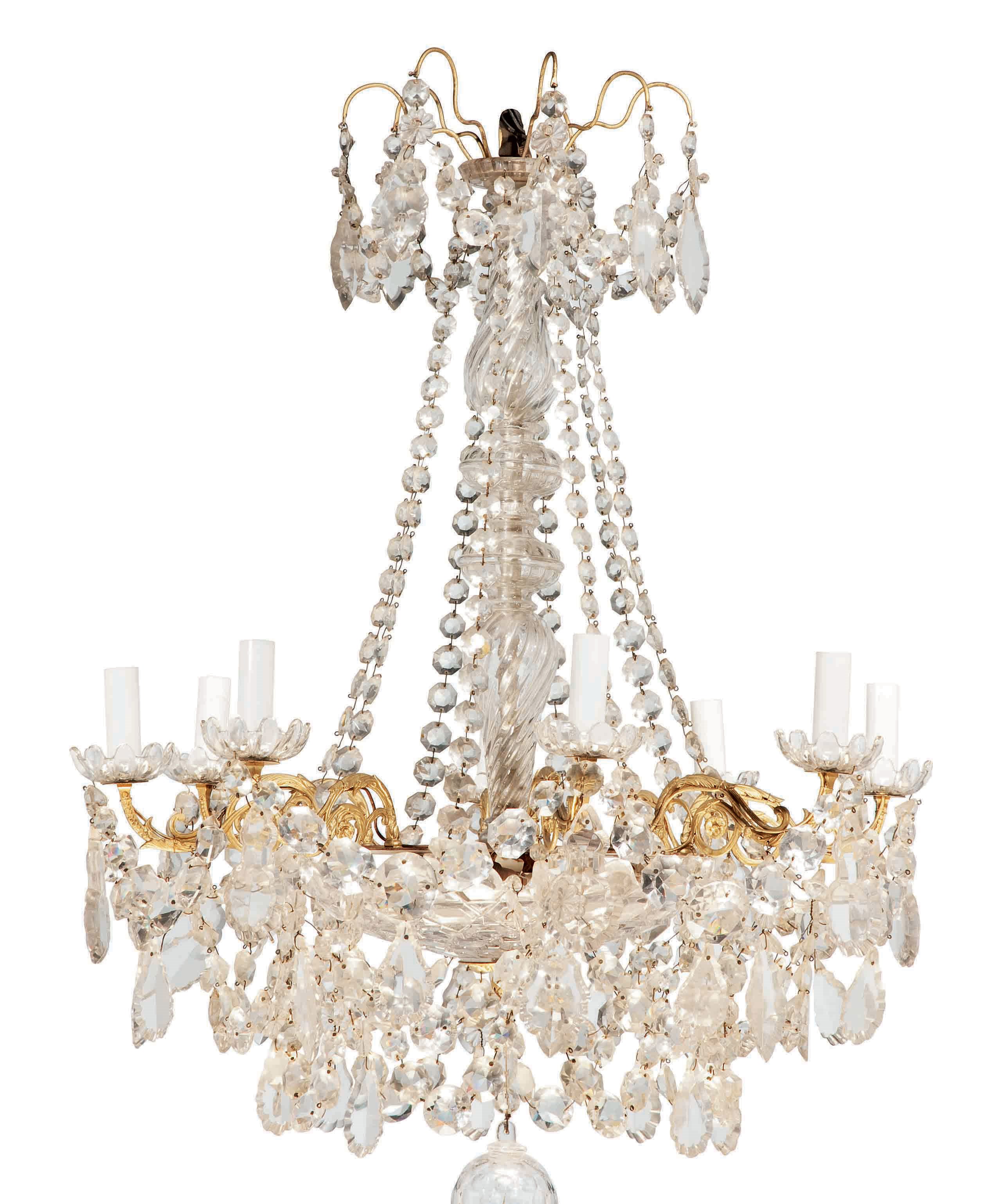 LUSTRE DE STYLE NAPOLEON III